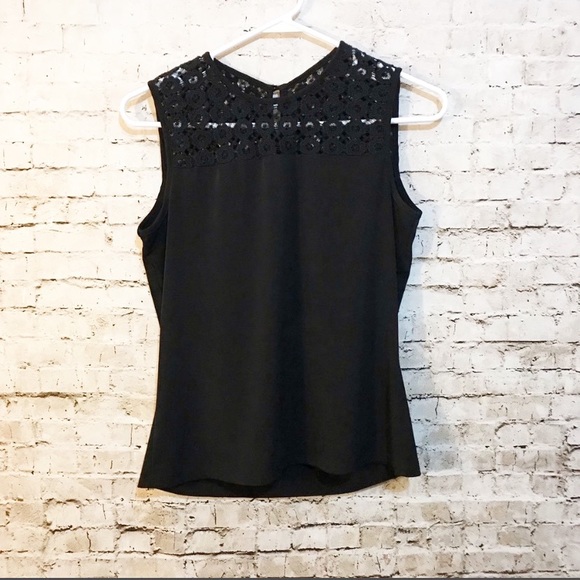 Calvin Klein Black Sleeveless Tank - Picture 2 of 5